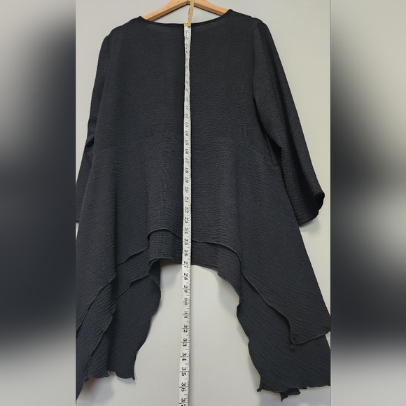 Compli K long black blouse size XL - Picture 7 of 8